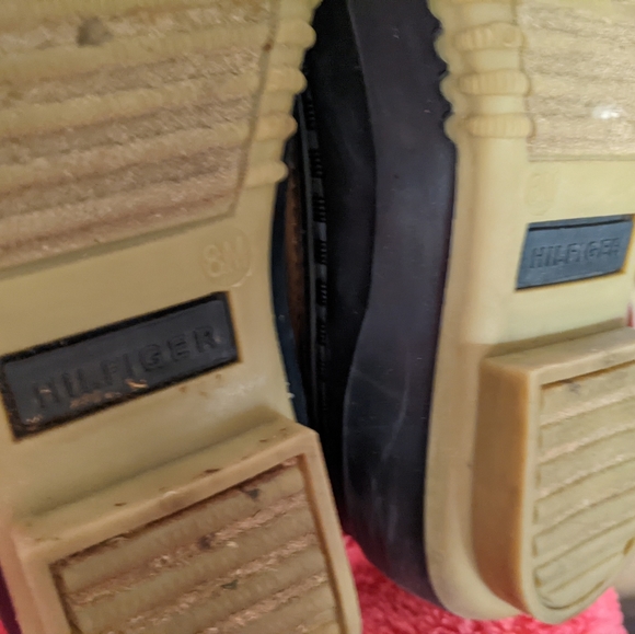 Duck boot, Tommy Hilfiger women's rain boots sz 8 - Picture 9 of 14